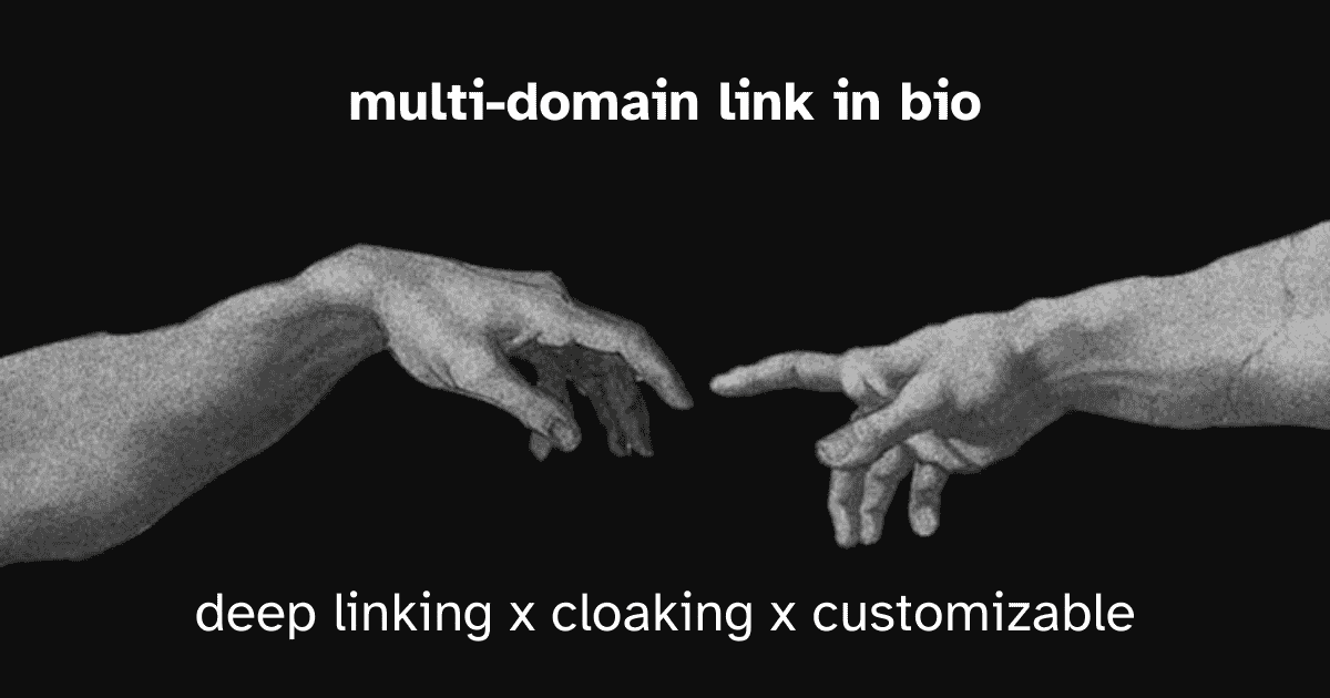 X Expanded Bio x-x | multi-domain link in bio
